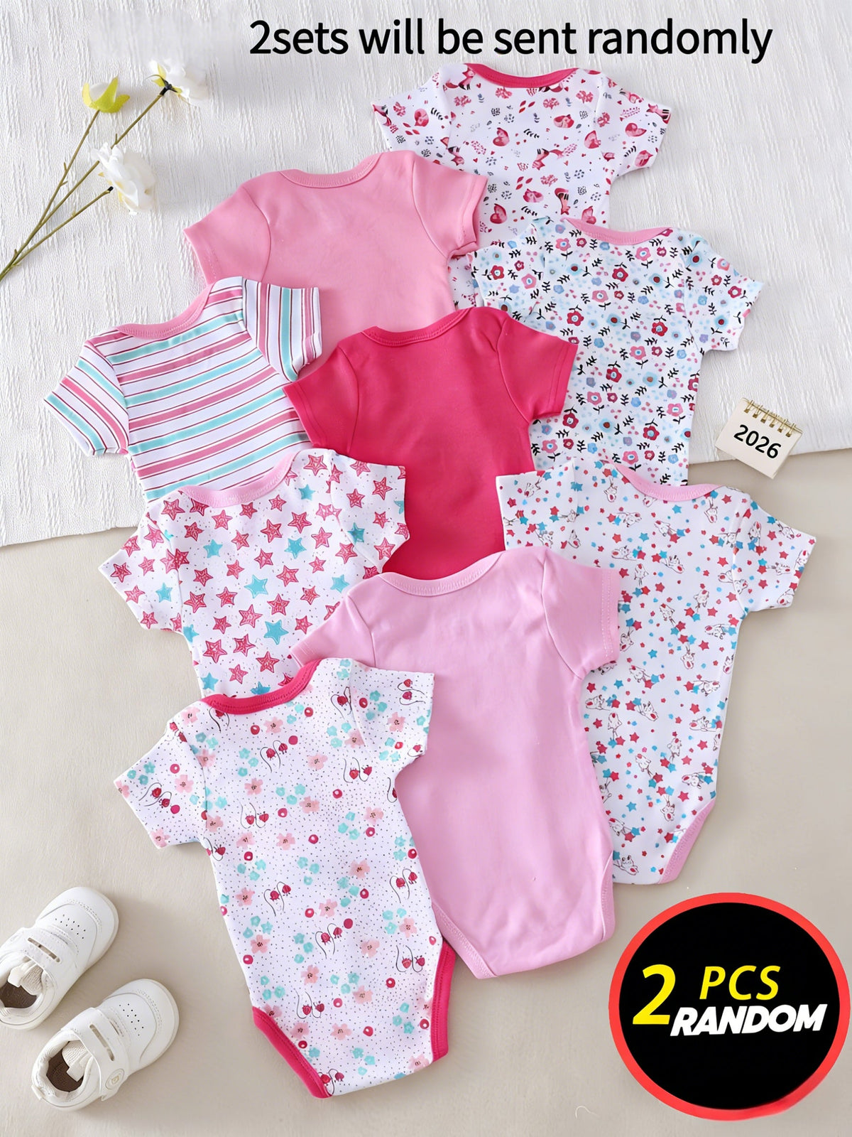 Baby Boy Onesies - 2-Pack Animal Print Bodysuits – view 3
