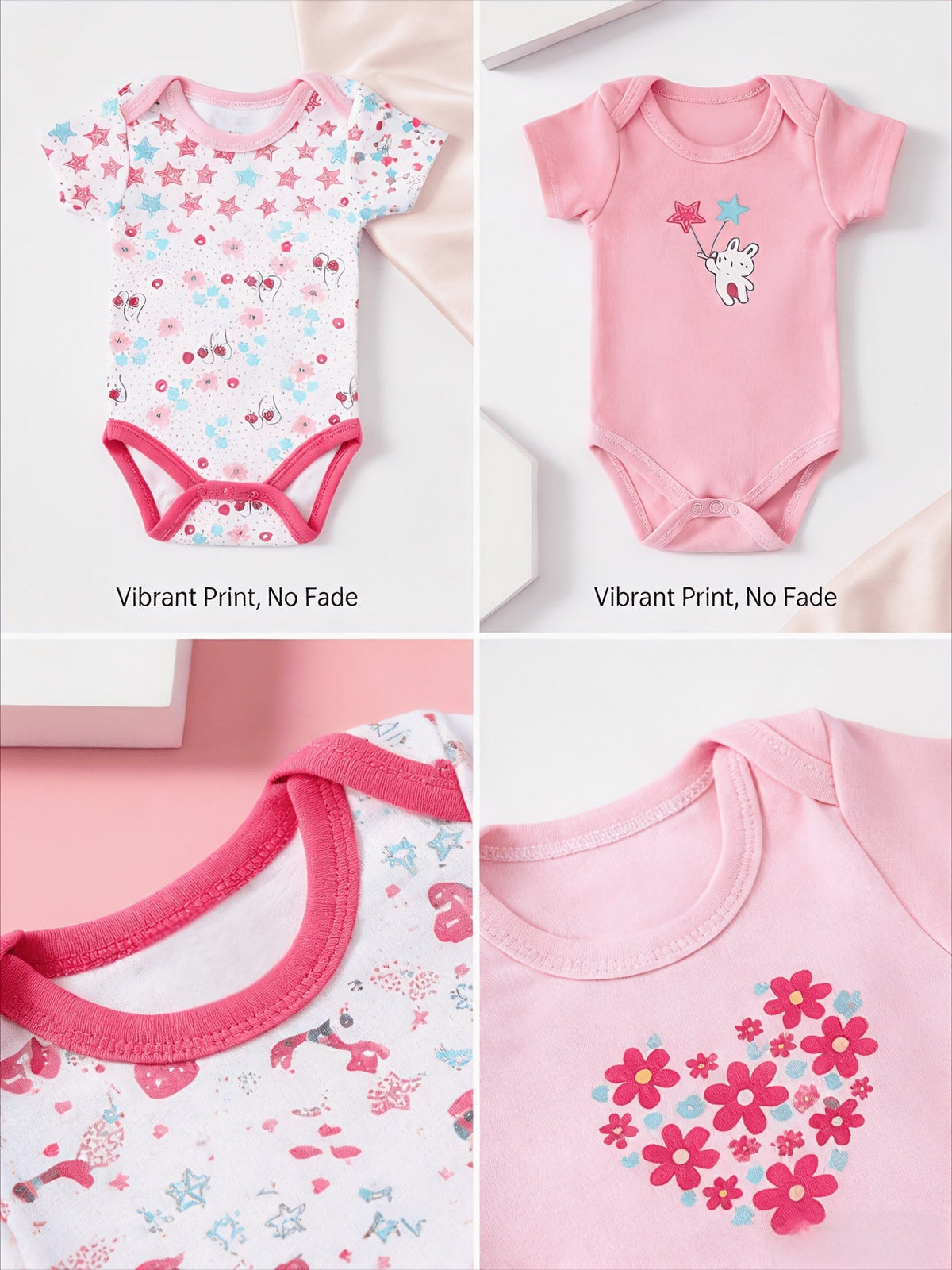 Baby Boy Onesies - 2-Pack Animal Print Bodysuits – view 5