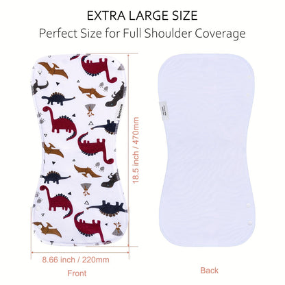 Baby Burp Cloth Set - Soft Absorbent Multipack – Lace Outfit – view 2
