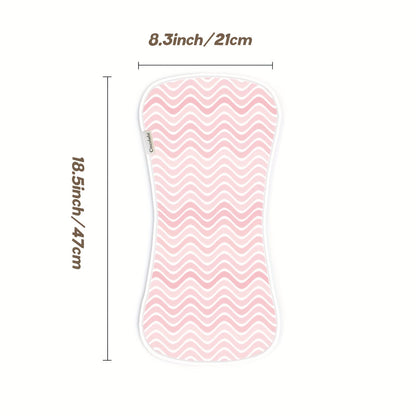 Baby Burp Cloth Set - Soft Absorbent Multipack – pink / Blue – view 2