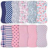 Rose pink polka dots
