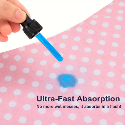 Baby Burp Cloth Set - Soft Absorbent Multipack – Rose pink polka dots – view 3