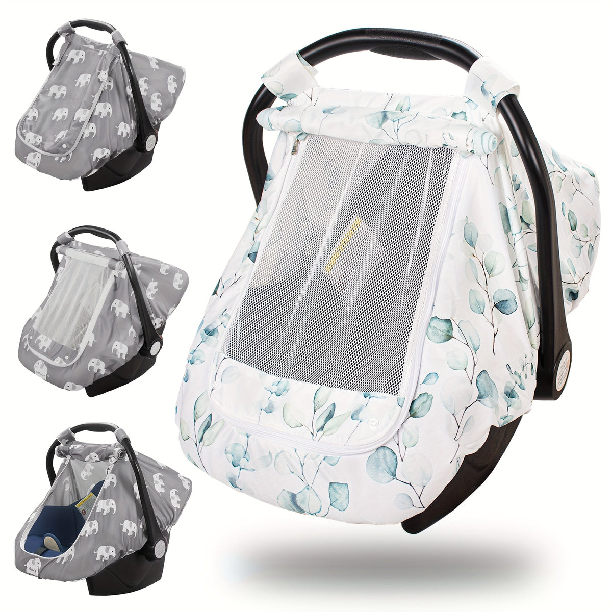 Baby Car Seat Cover - Breathable Beavtaens Covers Stretchy – view 6