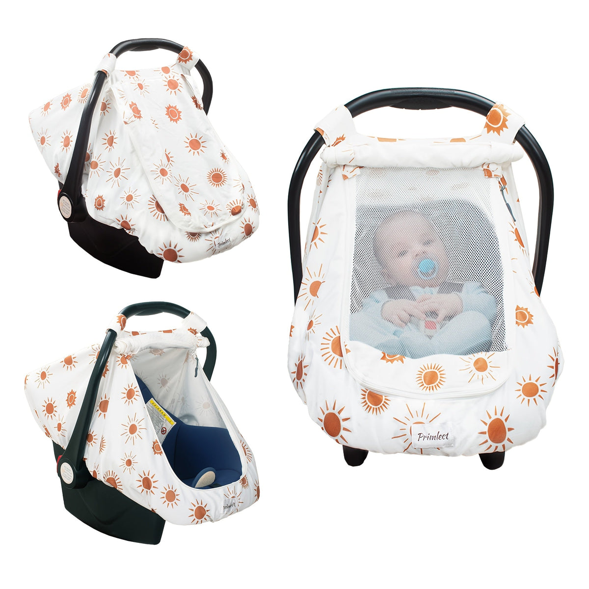 Baby Car Seat Cover - Breathable Beavtaens Covers Stretchy – view 9