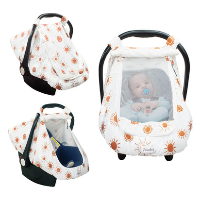 Baby Car Seat Cover - Breathable Beavtaens Covers Stretchy – view 9