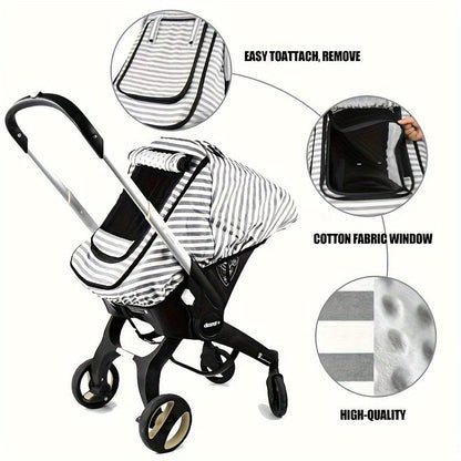 Baby Car Seat Cover - Breathable Covers Thick Berber – view 4