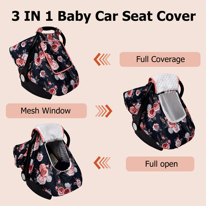 Baby Car Seat Cover - Breathable Travel Soft Primlect – view 8