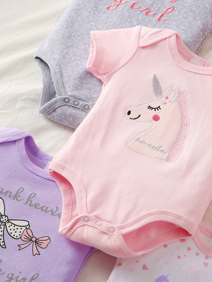 Baby Casual Bodysuit - Short Sleeve Summer – view 3
