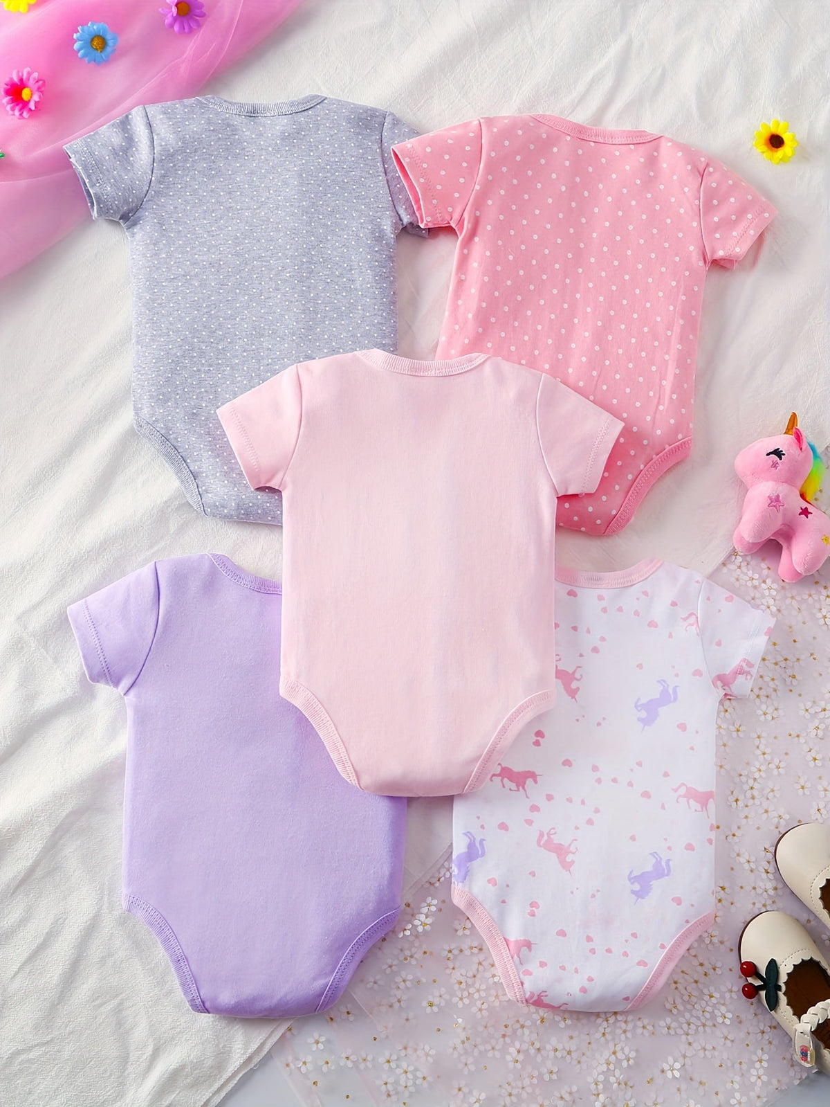Baby Casual Bodysuit - Short Sleeve Summer – view 11