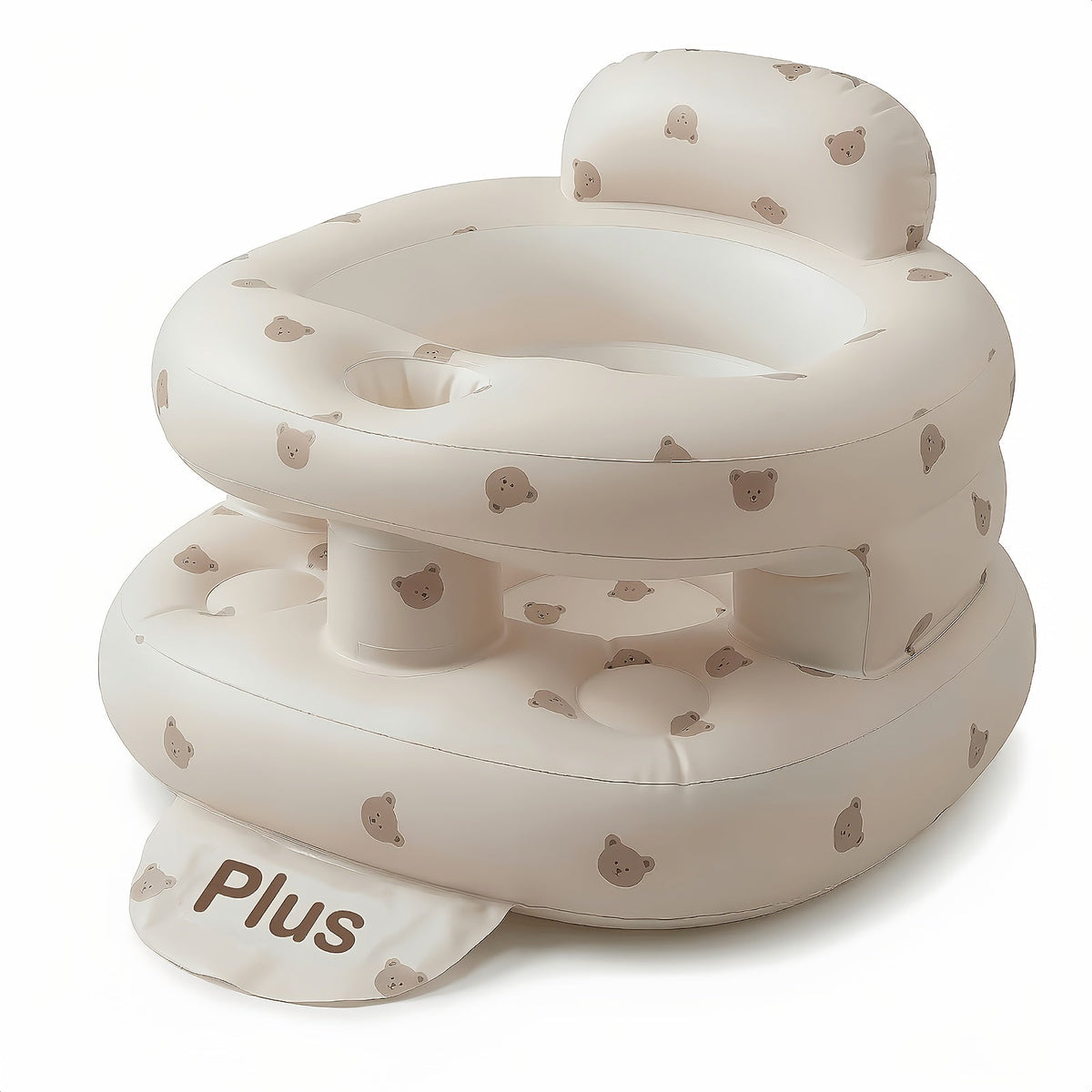 Baby Floor Seat - Portable Inflatable Built-In Air – view 3