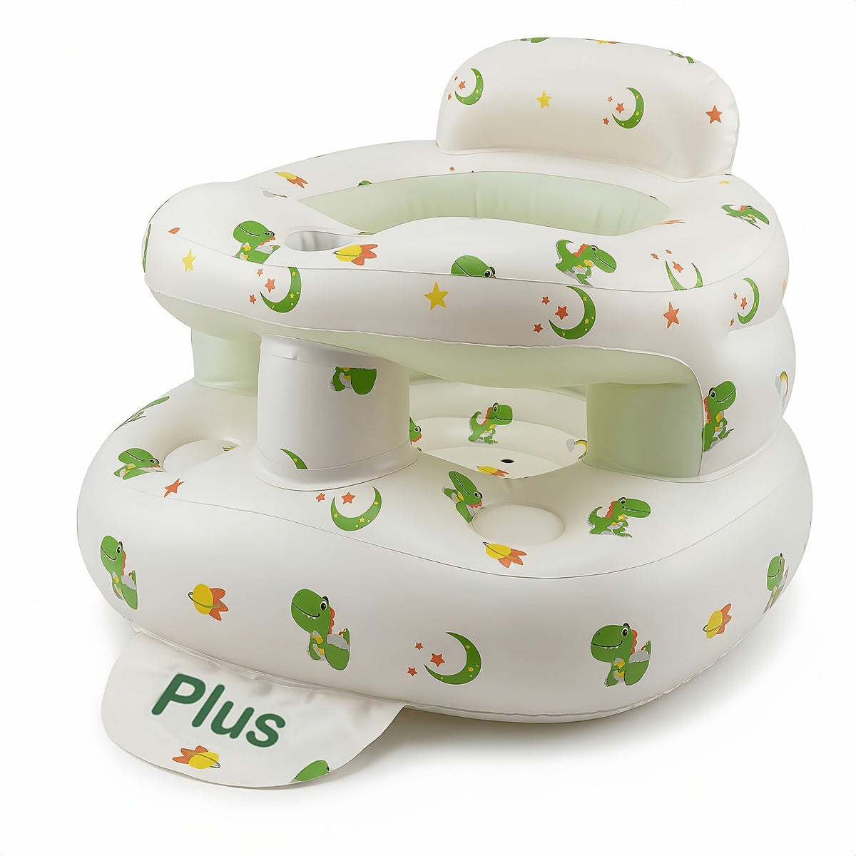 Baby Floor Seat - Portable Inflatable Built-In Air – view 4