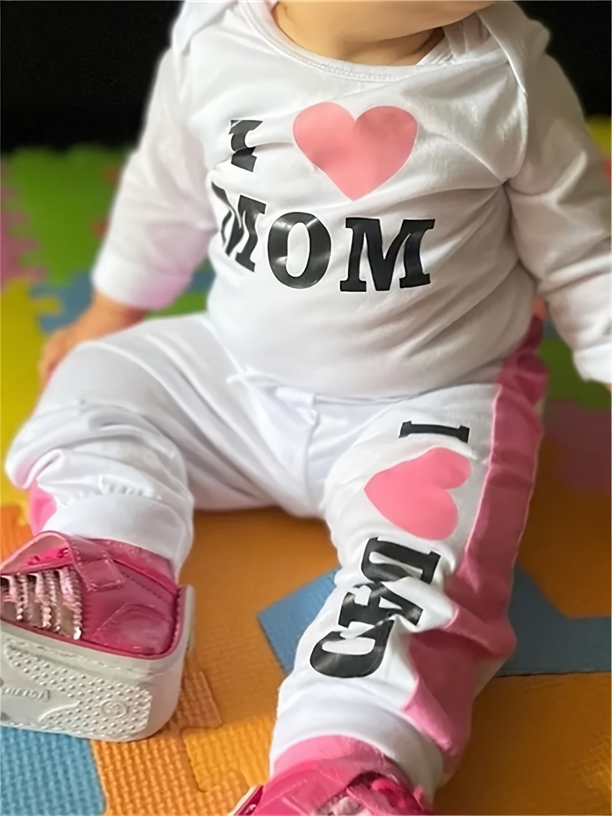 Baby Girl Casual Outfit Set – Black / White – view 26