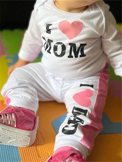 Baby Girl Casual Outfit Set – Black / White – view 26