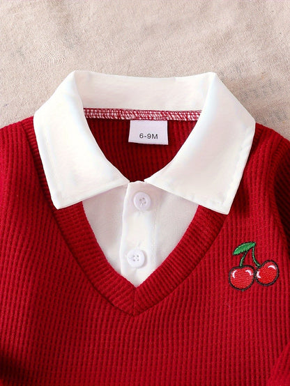 Baby Girl Casual Outfit Set - Long Sleeve Fall – view 10
