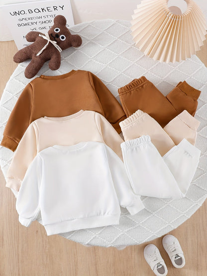 Baby Girl Casual Outfit Set - Long Sleeve Winter 8389 – view 12