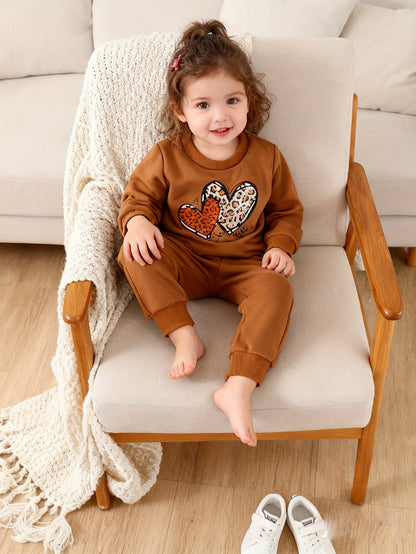 Baby Girl Casual Outfit Set - Long Sleeve Winter 8389 – view 13