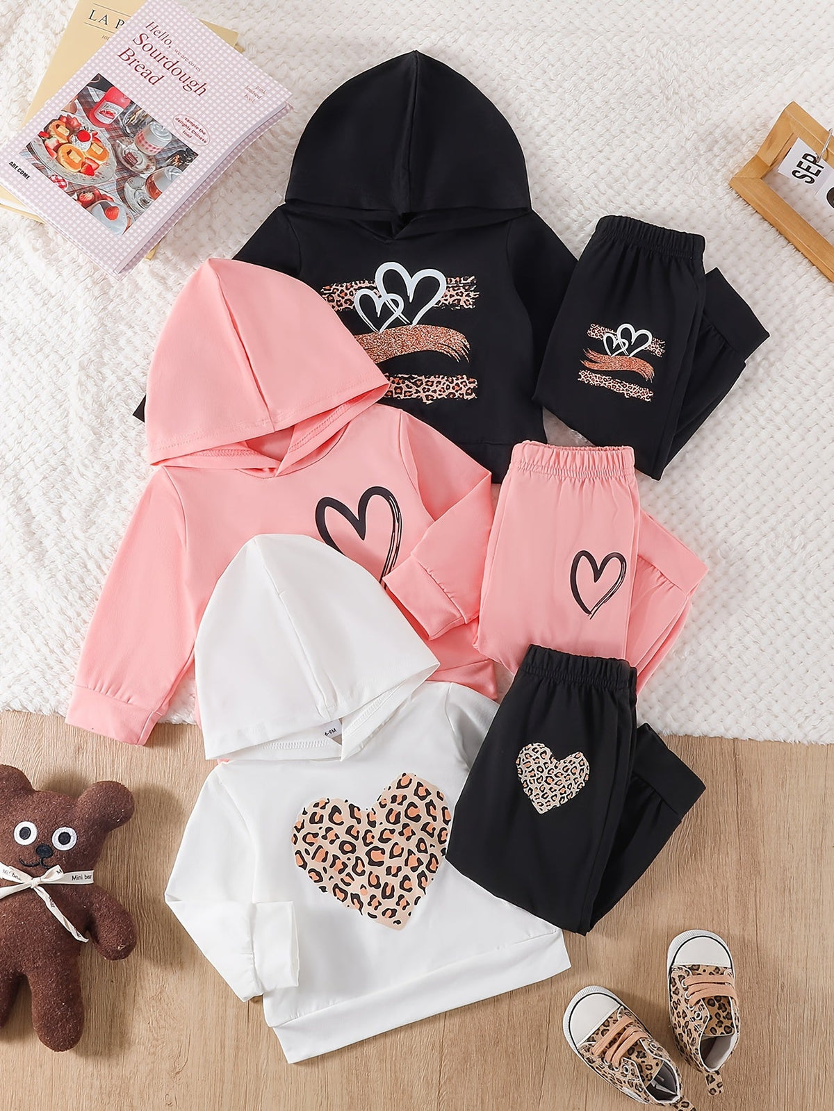 Baby Girl Casual Outfit Set - Winter – view 7
