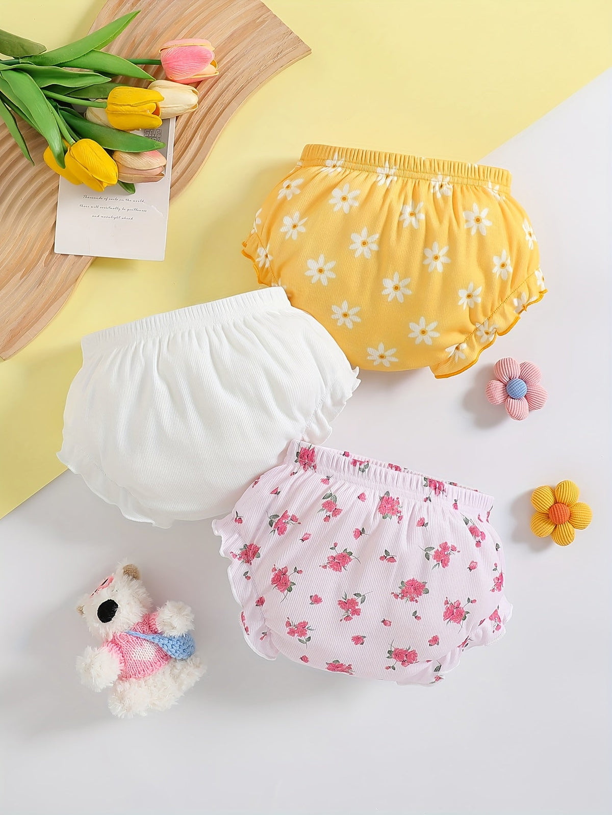 Baby Girl Casual Shorts - Summer – view 3