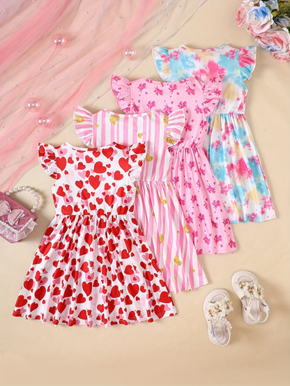 Baby Girl Dress Set - Coordinated Outfit – Sizes 3-4Y–11-12Y – view 9