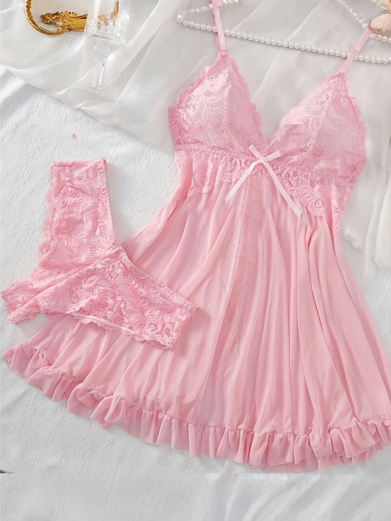 Baby Girl Dress Set - Coordinated Outfit – Sizes S–XL – view 6