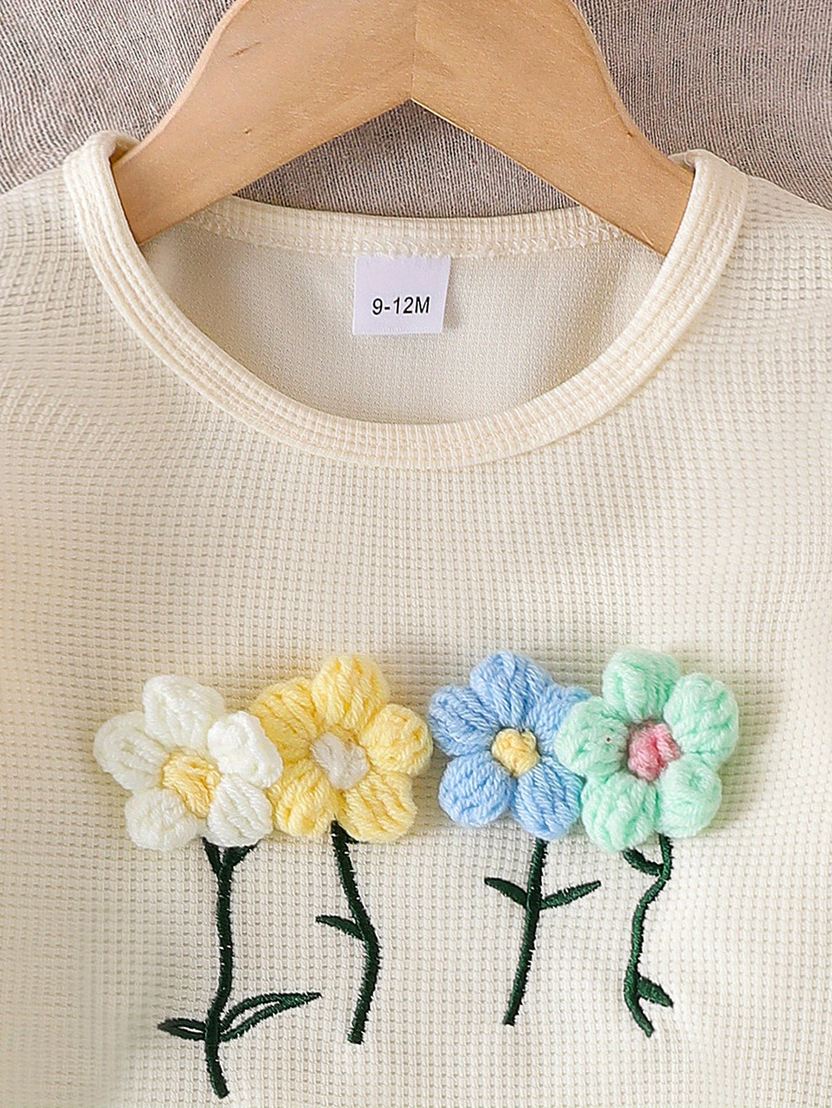 Baby Girl Floral Outfit Set - Long Sleeve Fall – view 10