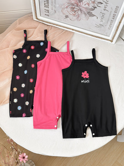 Baby Girl Floral Romper - Summer – view 6