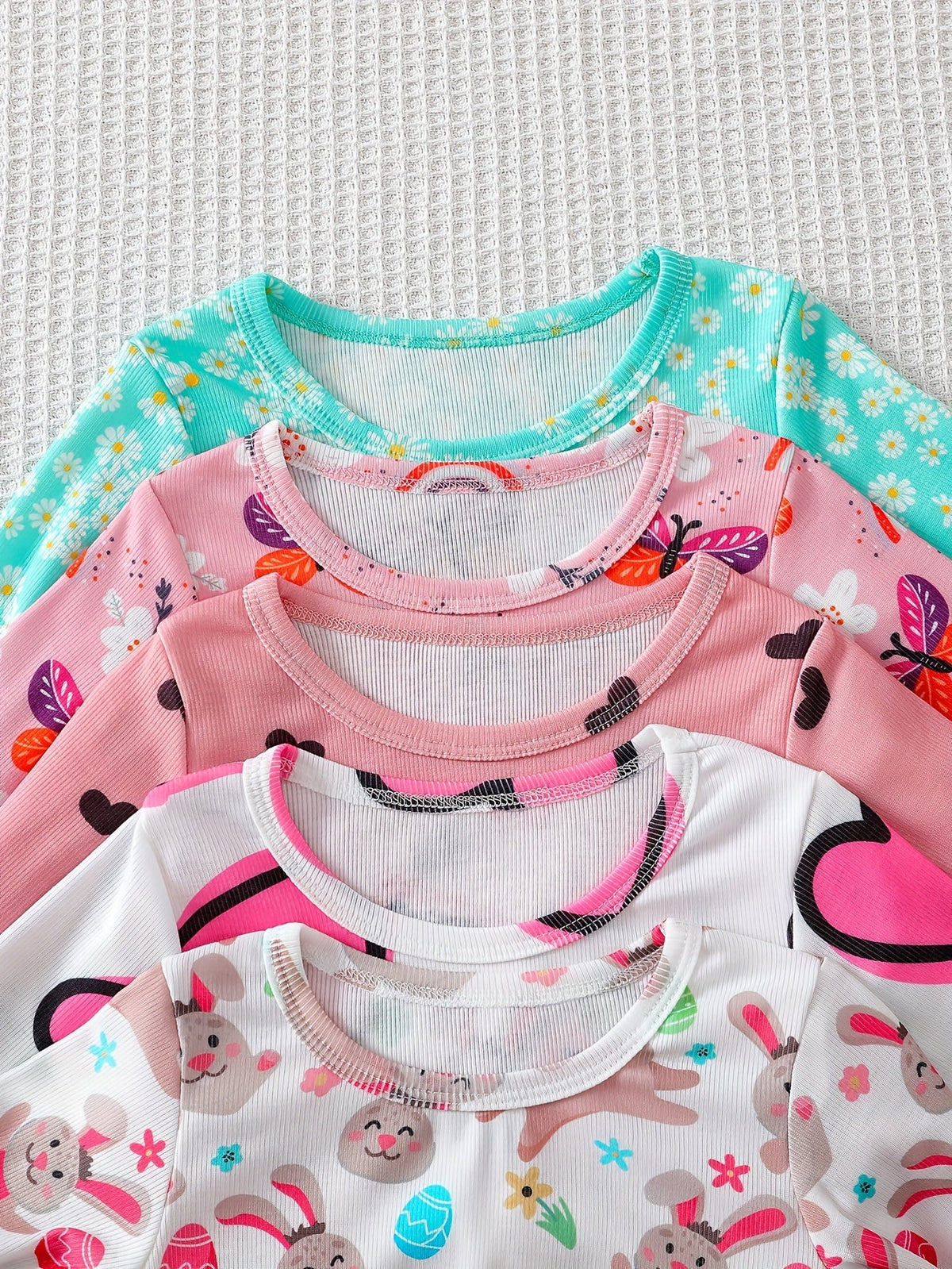 Baby Girl Floral T-Shirt - Long Sleeve Spring – view 5