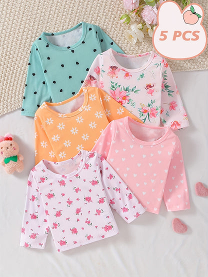 Baby Girl Floral T-Shirt - Long Sleeve Spring – view 21