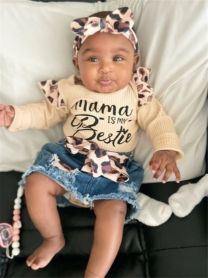 Baby Girl Graphic Outfit Set - Long Sleeve – view 10