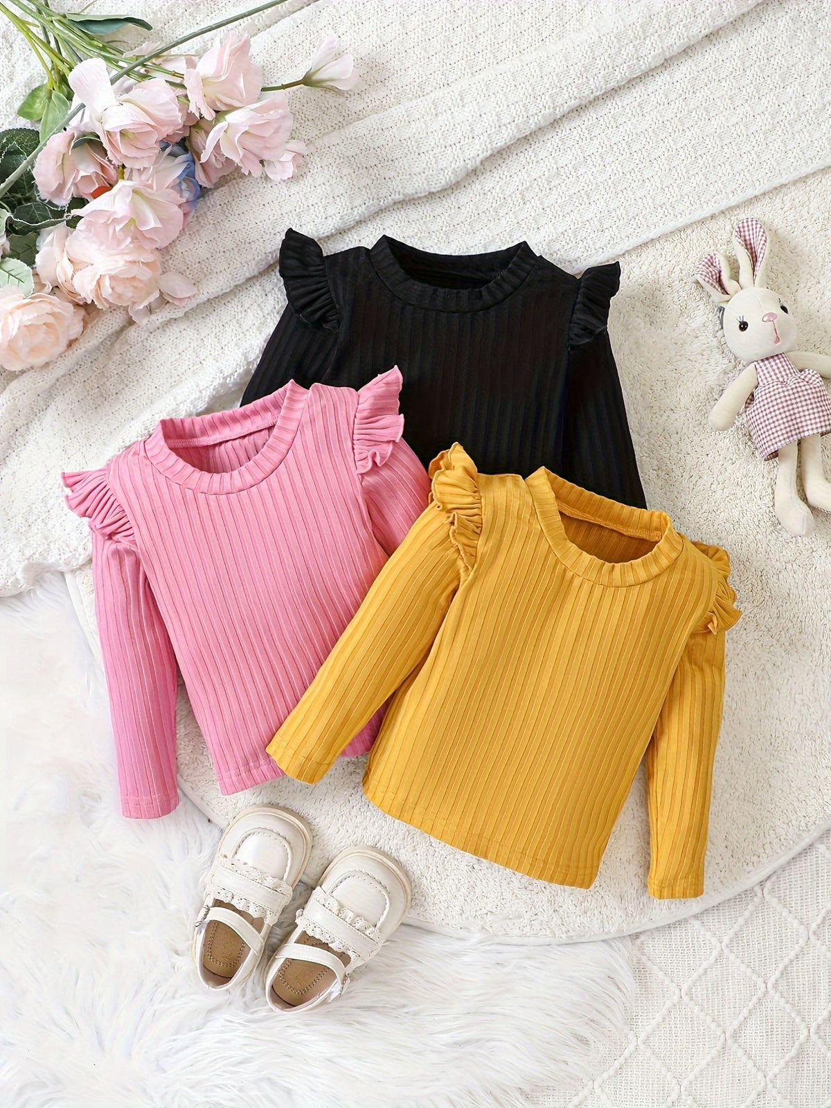 Baby Girl Plaid T-Shirt - Short Sleeve Fall – view 6