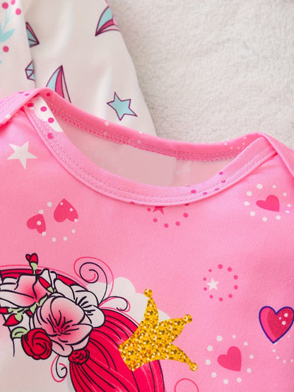 Baby Girl Unicorn Overalls – view 7