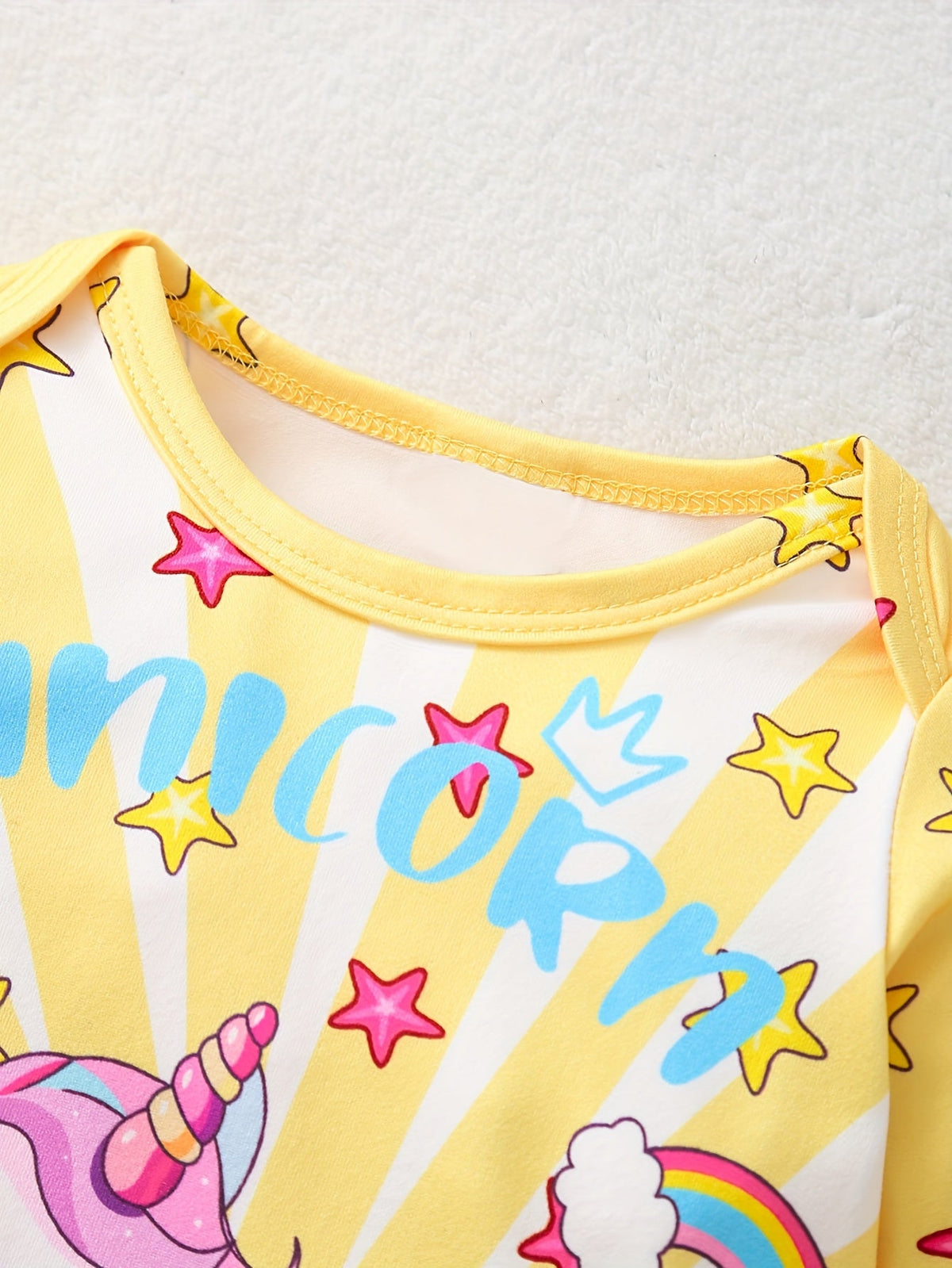 Baby Girl Unicorn Overalls – view 9