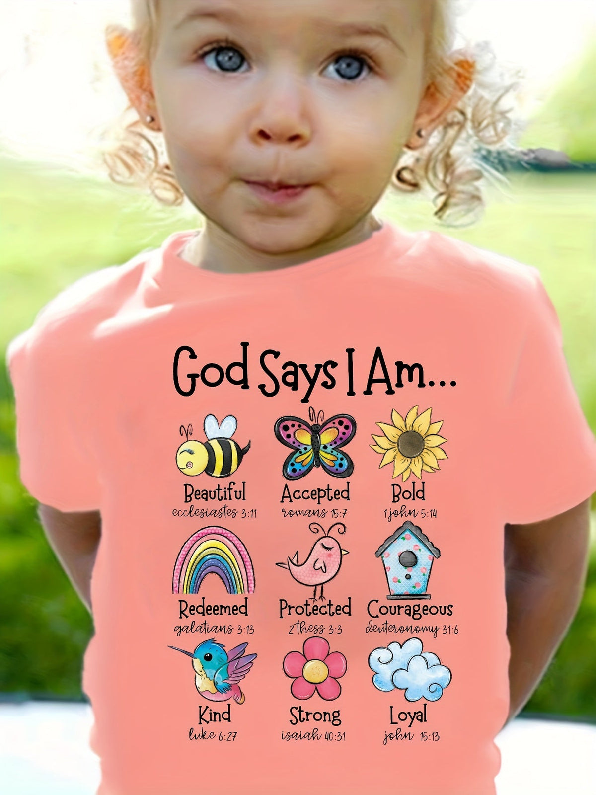 Baby Girls' Inspirational Animal T-Shirt - Short Sleeve – view 4