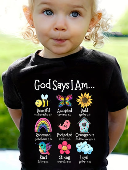 Baby Girls' Inspirational Animal T-Shirt - Short Sleeve – view 10