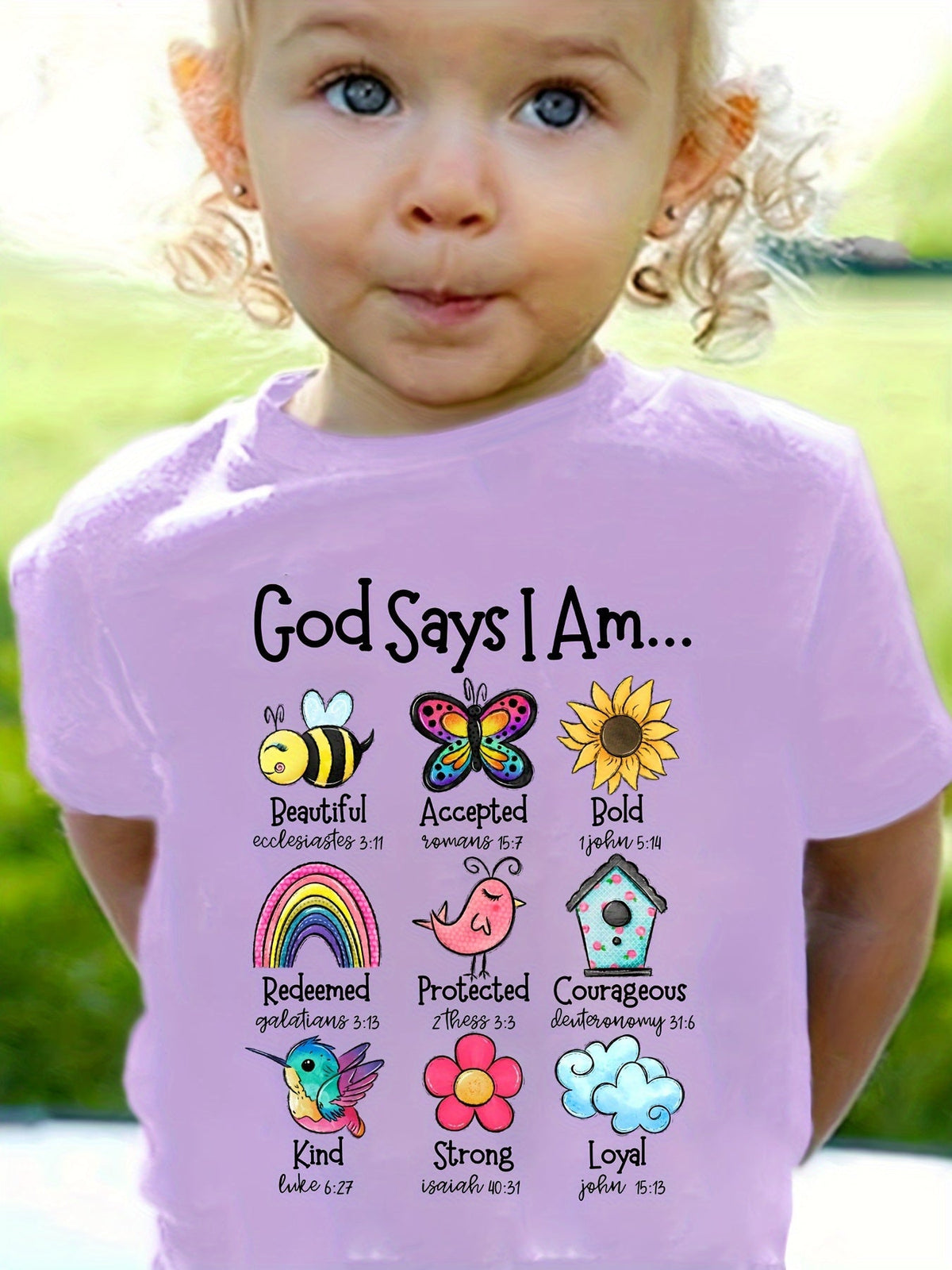 Baby Girls' Inspirational Animal T-Shirt - Short Sleeve – view 15