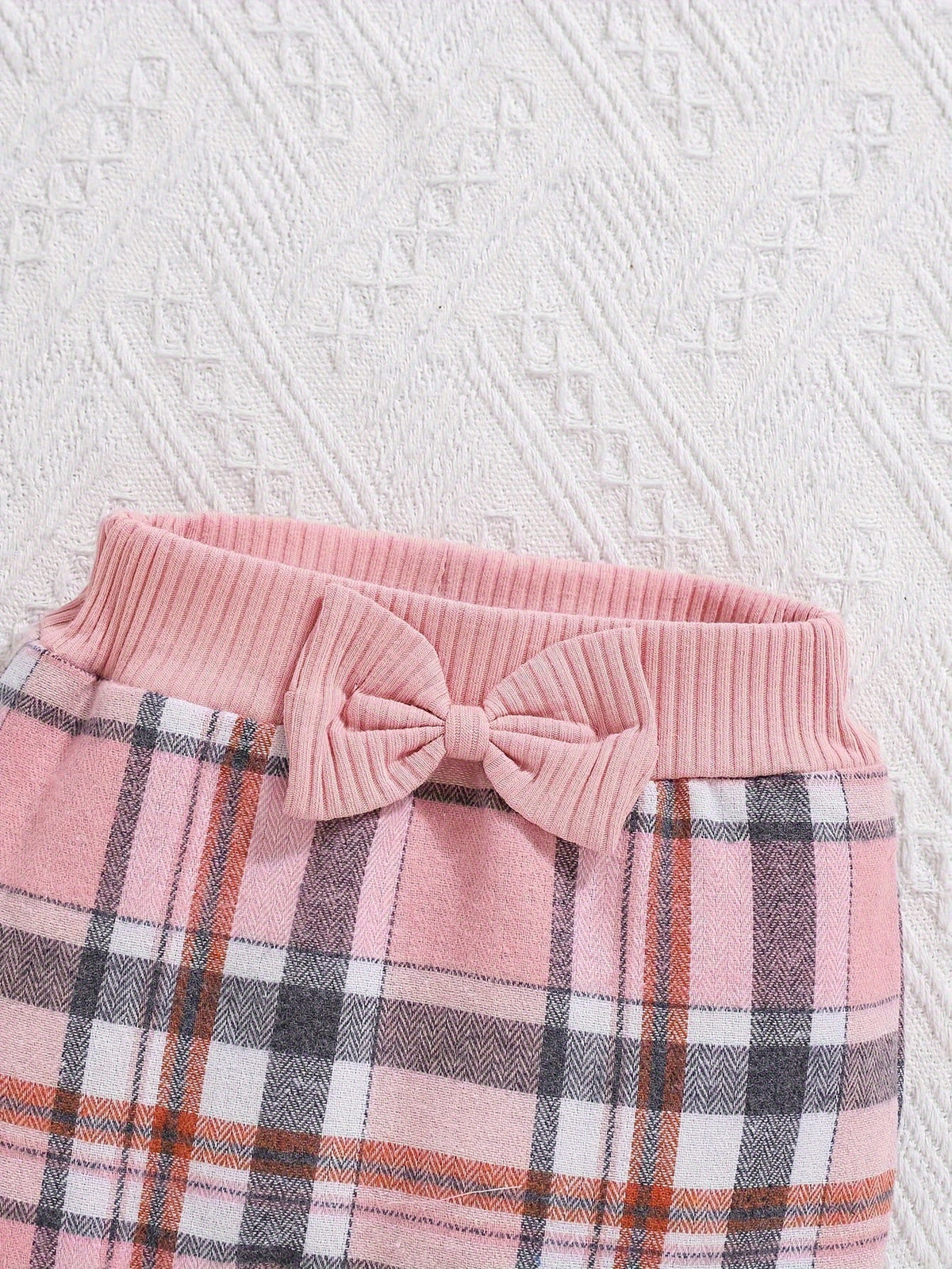 Baby Girls Outfit Set - 2-Piece Plaid – view 6