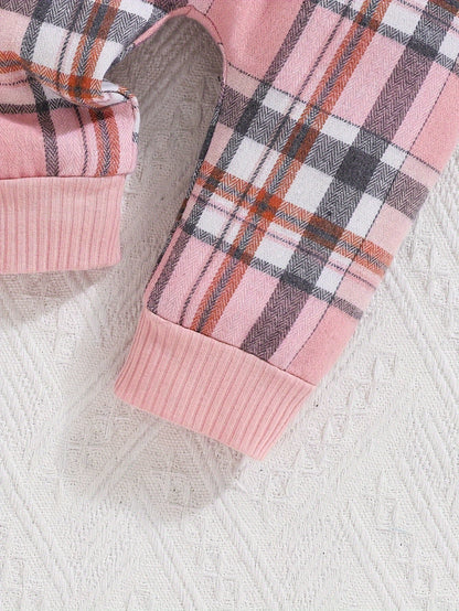 Baby Girls Outfit Set - 2-Piece Plaid – view 7