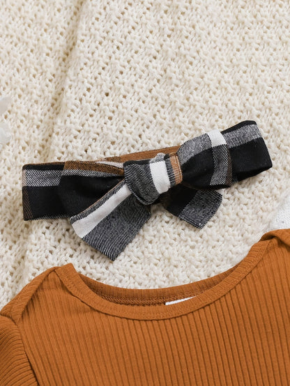 Baby Girls Outfit Set - 2-Piece Plaid – view 15