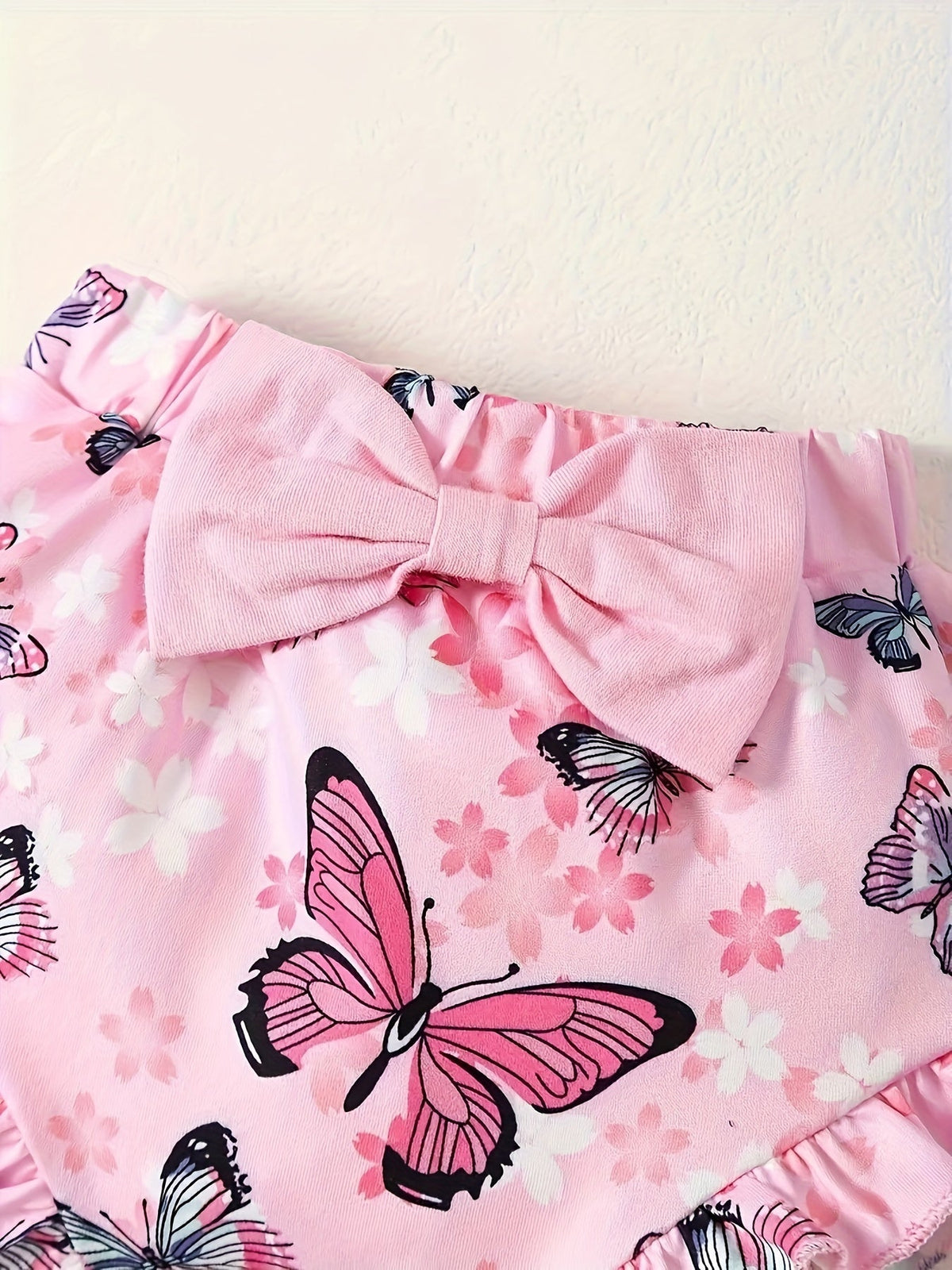 Baby Girls Outfit Set - Butterfly Print – view 15