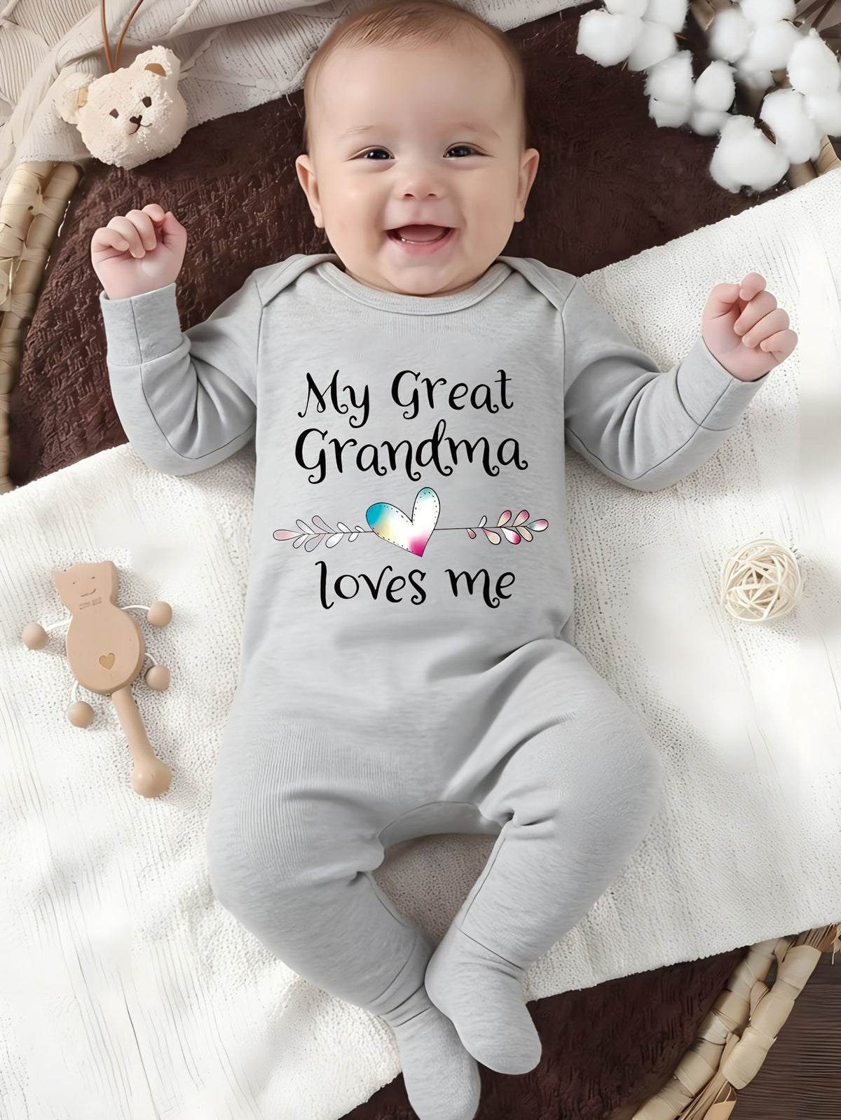 Baby Graphic Bodysuit - Long Sleeve Fall – view 15