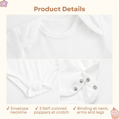 Baby Graphic Bodysuit – White – view 6