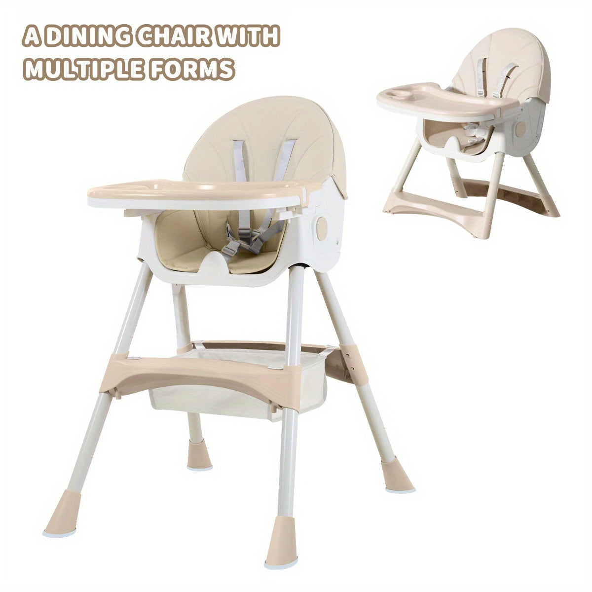 Baby High Chair - Portable Foldable Children Are – view 11