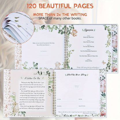 Baby Memory Book - Birth to Age Five Keepsake Journal – view 8