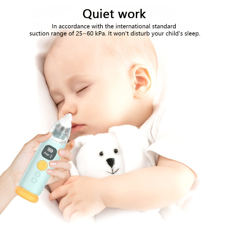 Baby Nasal Aspirator - Adjustable Electric Soft Nose – view 5
