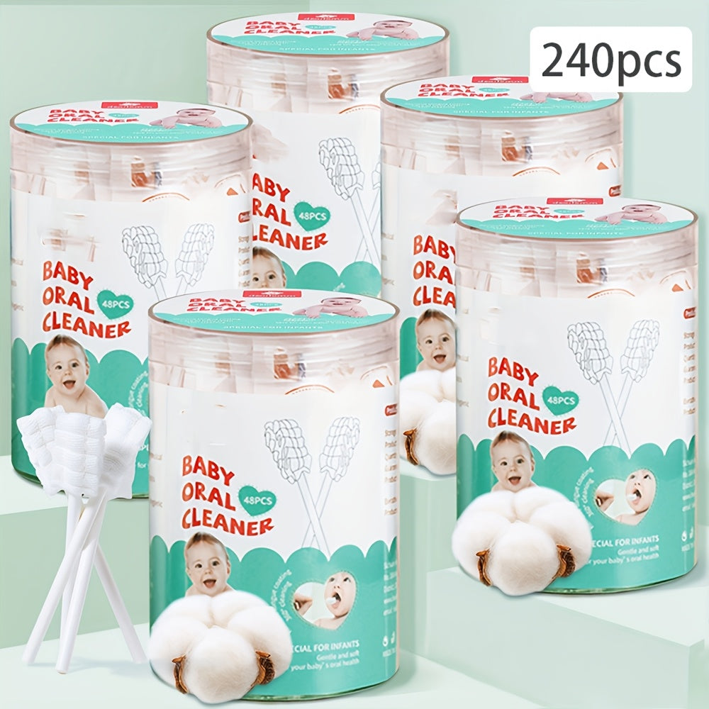 Baby Oral Care - 48-pcs Tongue Cleaner Toothbrush – view 3