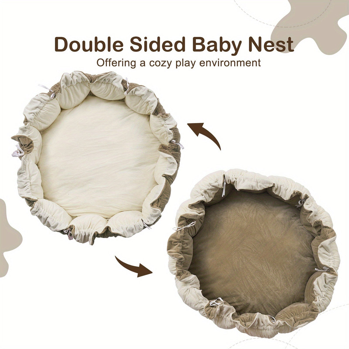 Baby Play Gym - 5-in-1 Thick Plush Mats – view 2