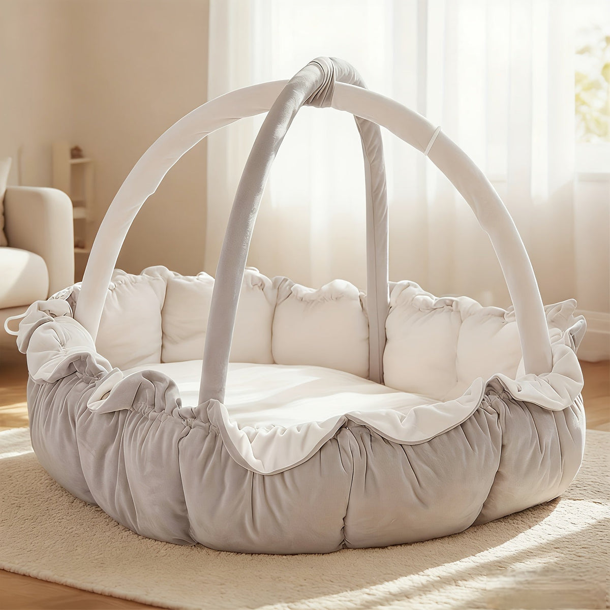 Baby Play Gym - 5-in-1 Thick Plush Mats – view 5