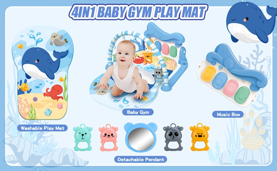 Baby Play Gym - Mat Floor Kick Piano – view 7