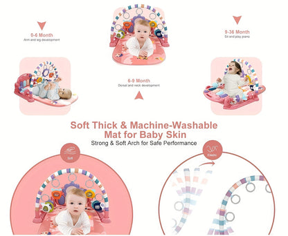 Baby Play Gym - Mat Musical Piano Lights – view 8