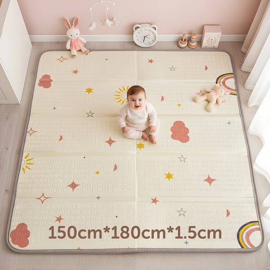 Baby Play Mat - Foldable Reversible Waterproof Padded – main product image